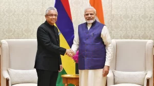 माॅरीशस में हवाईपट्टी, जेट्टी का उद्घाटन