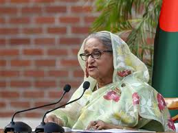 Sheikh Hasina ने देश छोड़ने के बाद अपने पहले बयान